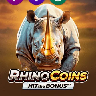 Gokkast Rhino Coins Hit the Bonus van Playson bij Jack’s